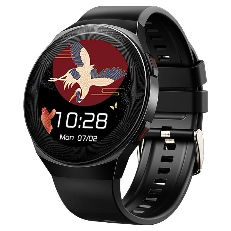 Kompatibel mit Apple, MT3 Bluetooth Smartwatch mit Voll-Touchscreen Musik-Player Uhr Fitness-Tracker für iOS Android Handy