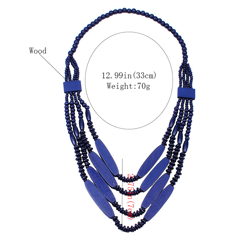 Collar de bisutería, collar corto