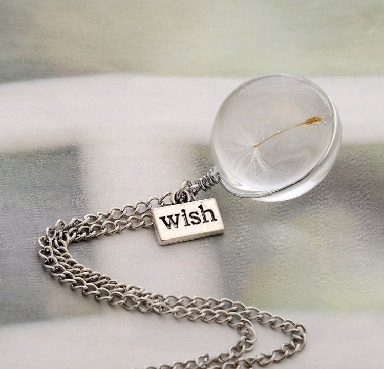 Fashion Jewelry Dandelion Pendant