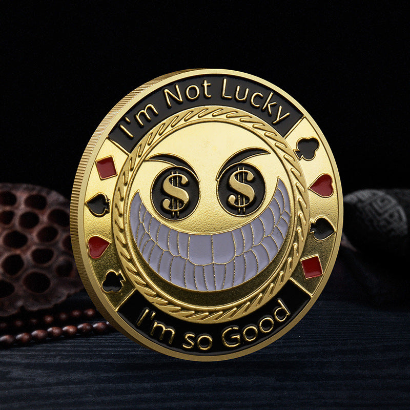 Las Vegas Pokerchips Glückspressmünzen