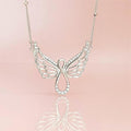 Collar de ángel para mujer Alas de ángel Diamante