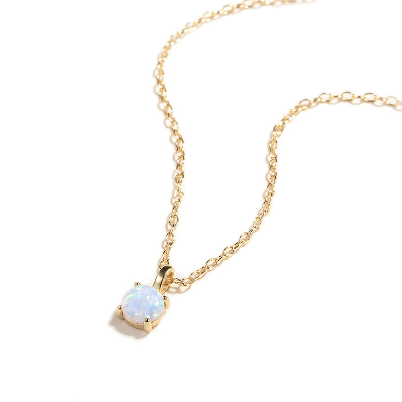 Damen Temperament Mode Opal Leichter Luxus-Anhänger