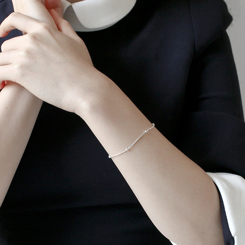 Women's Simple Fashion Personality Snake Bone Bracelet
