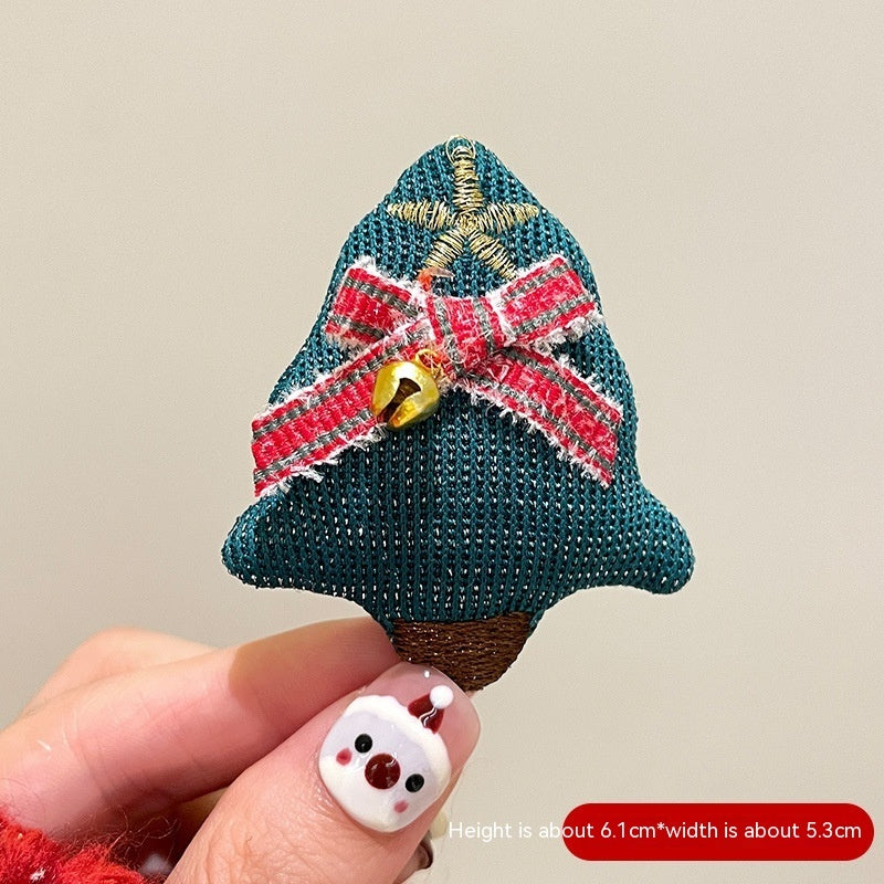 Cartoon Niedlicher Weihnachtsmann Brosche Weihnachts-Festival-Accessoires