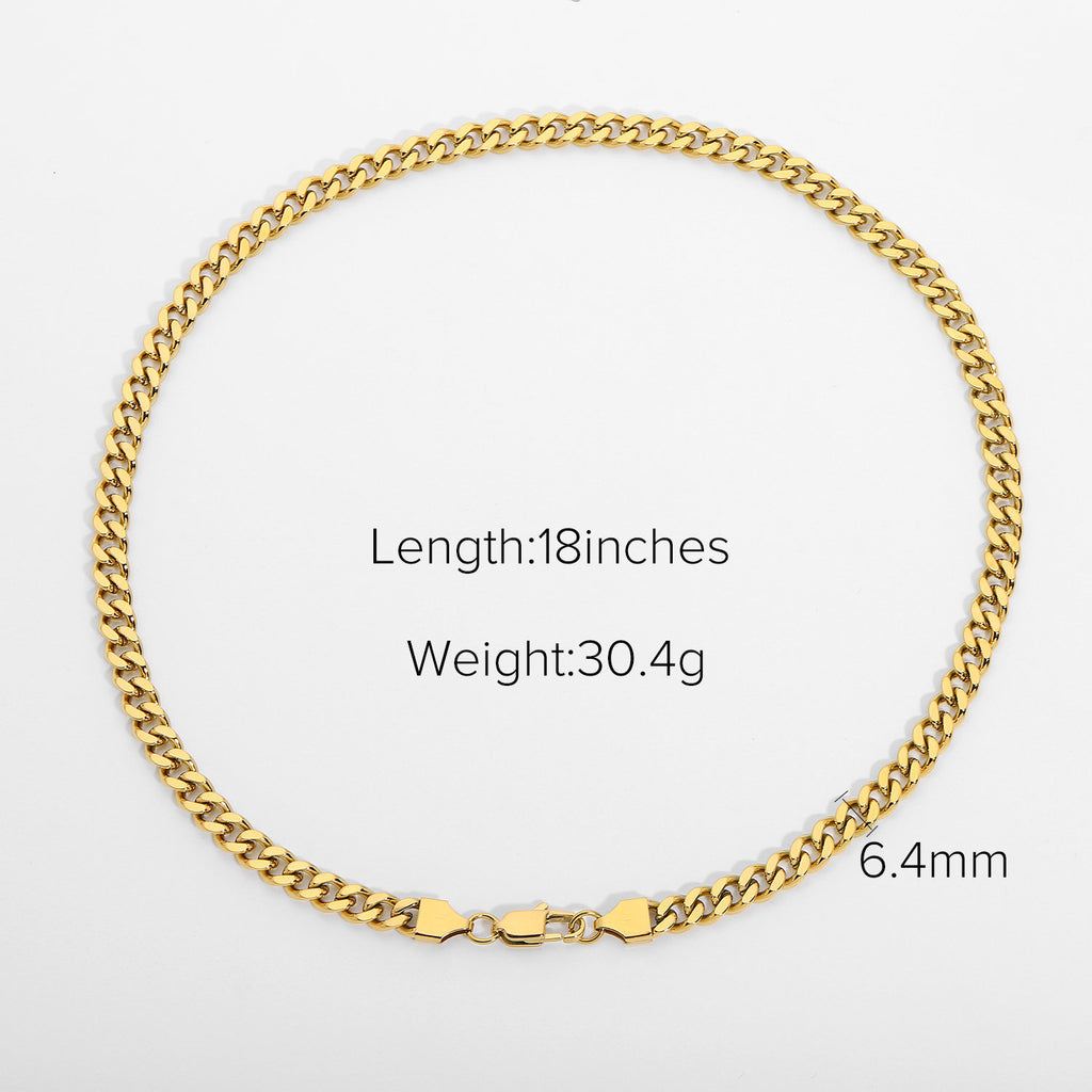 Stainless Steel 4mm Exquisite Necklace Ornament