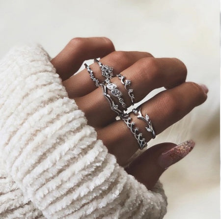 Diamantbesetzter Ring