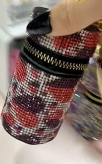 Silk Scarf Keychain Storage Mini