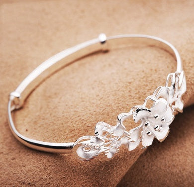 Pulsera Ajustable Dama Flor Bauhinia Dulce Pulsera Vera