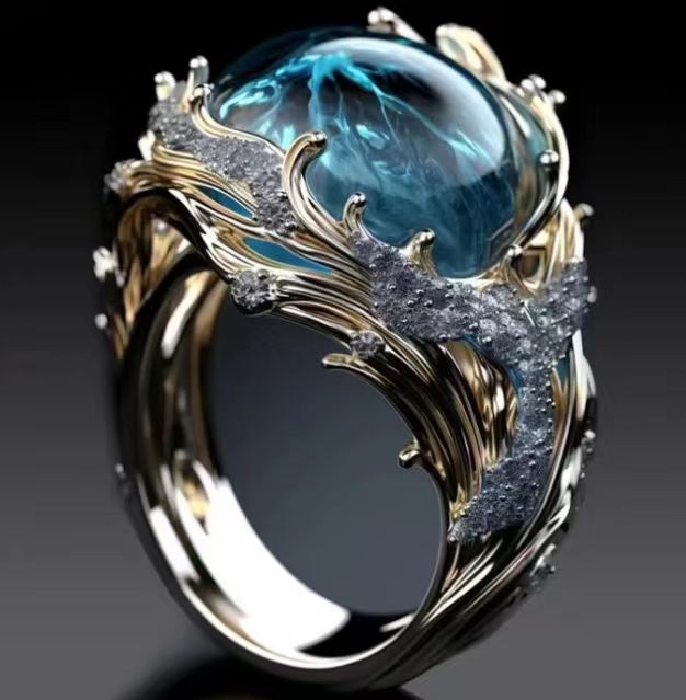 HAILANG Harz Mode Diamant Damenring