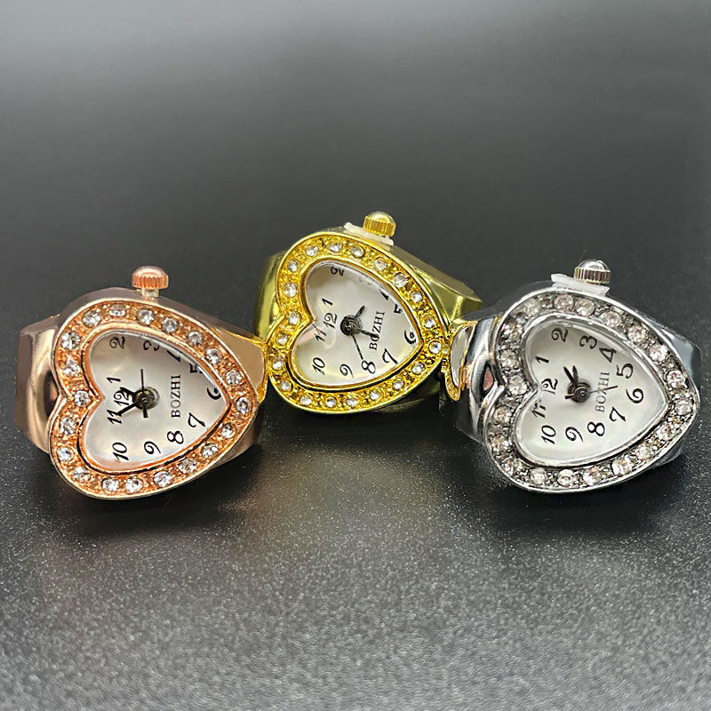 Neue digitale Ringuhr Studenten Schmuck Kreativität