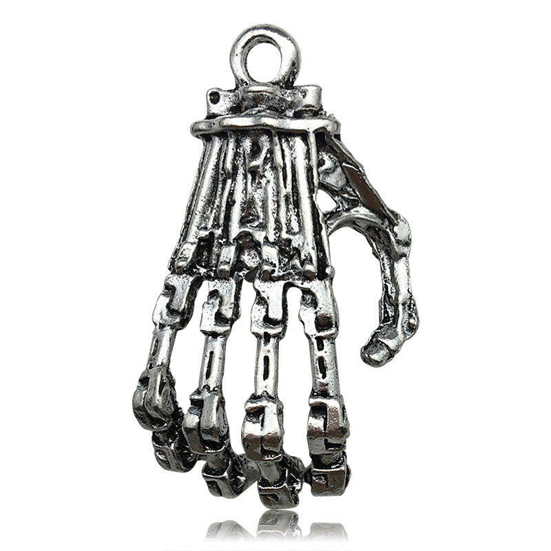Halloween-Accessoires Kürbiskopf Fledermaus Handklaue Ornament