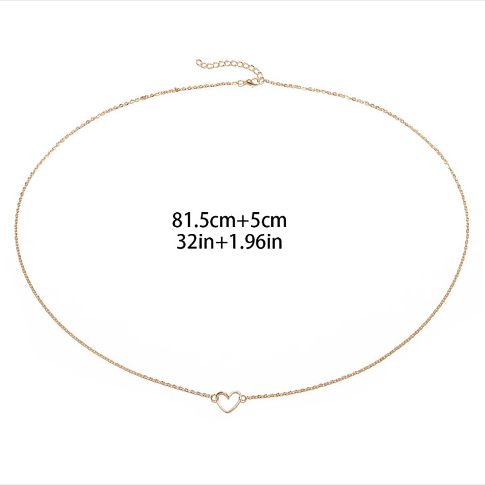 Joyería de moda con cadena de cintura de corazón de melocotón