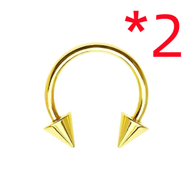 Joyas de perforación de acero inoxidable para mujer Ornamento de perforación