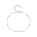 S925 Sterling Silver Japanese And Korean Ins Style Colorful Beads