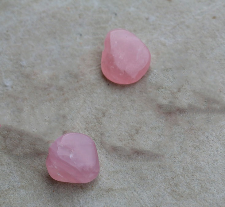 6 pieces set price natural powder crystal bare stone