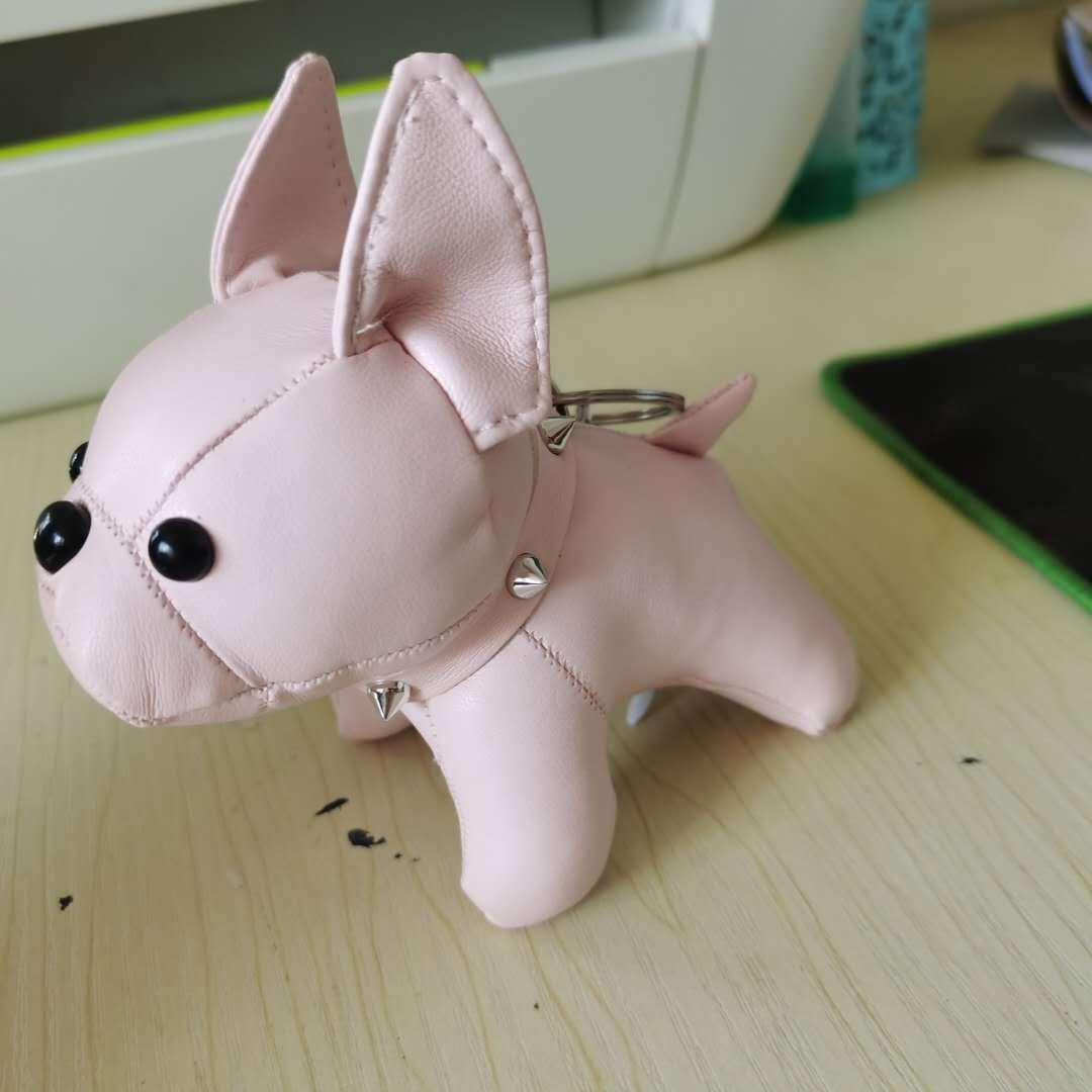 Llavero de bulldog francés