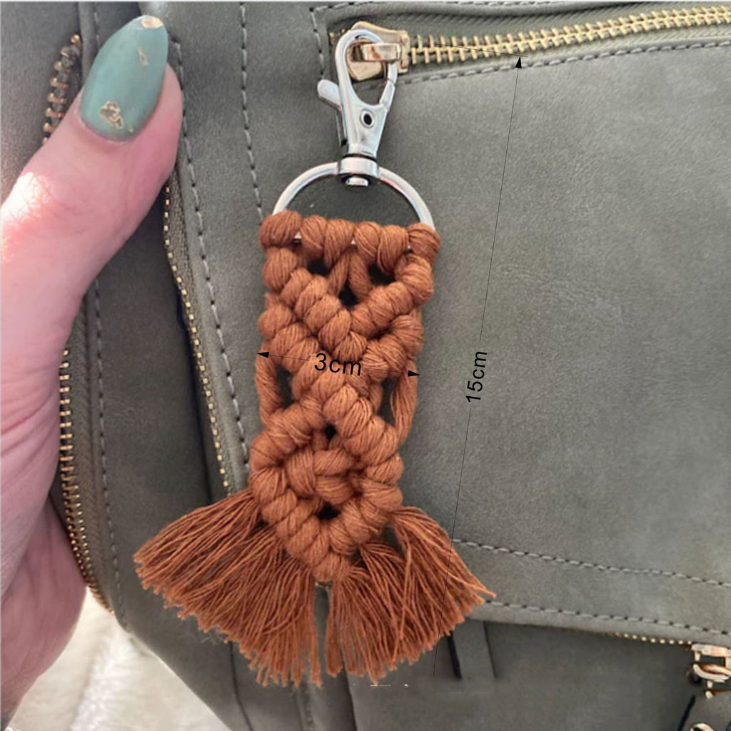 Hand Woven Keychain Bag Pendant
