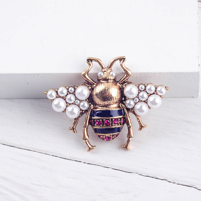 Broche vintage de abeja Premium Sense