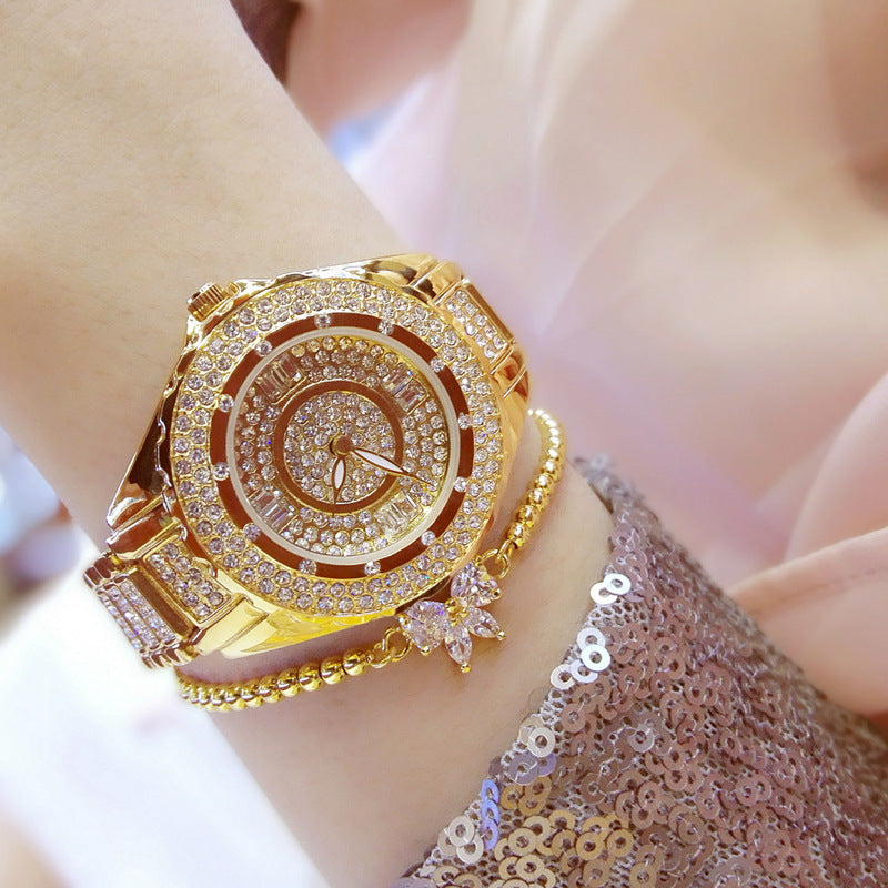 Reloj de cuarzo casual de moda para mujer, reloj de ambiente de alta gama