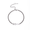Cut Titanium Steel Bracelet Hollow Six-pointed Star Fish Pendant