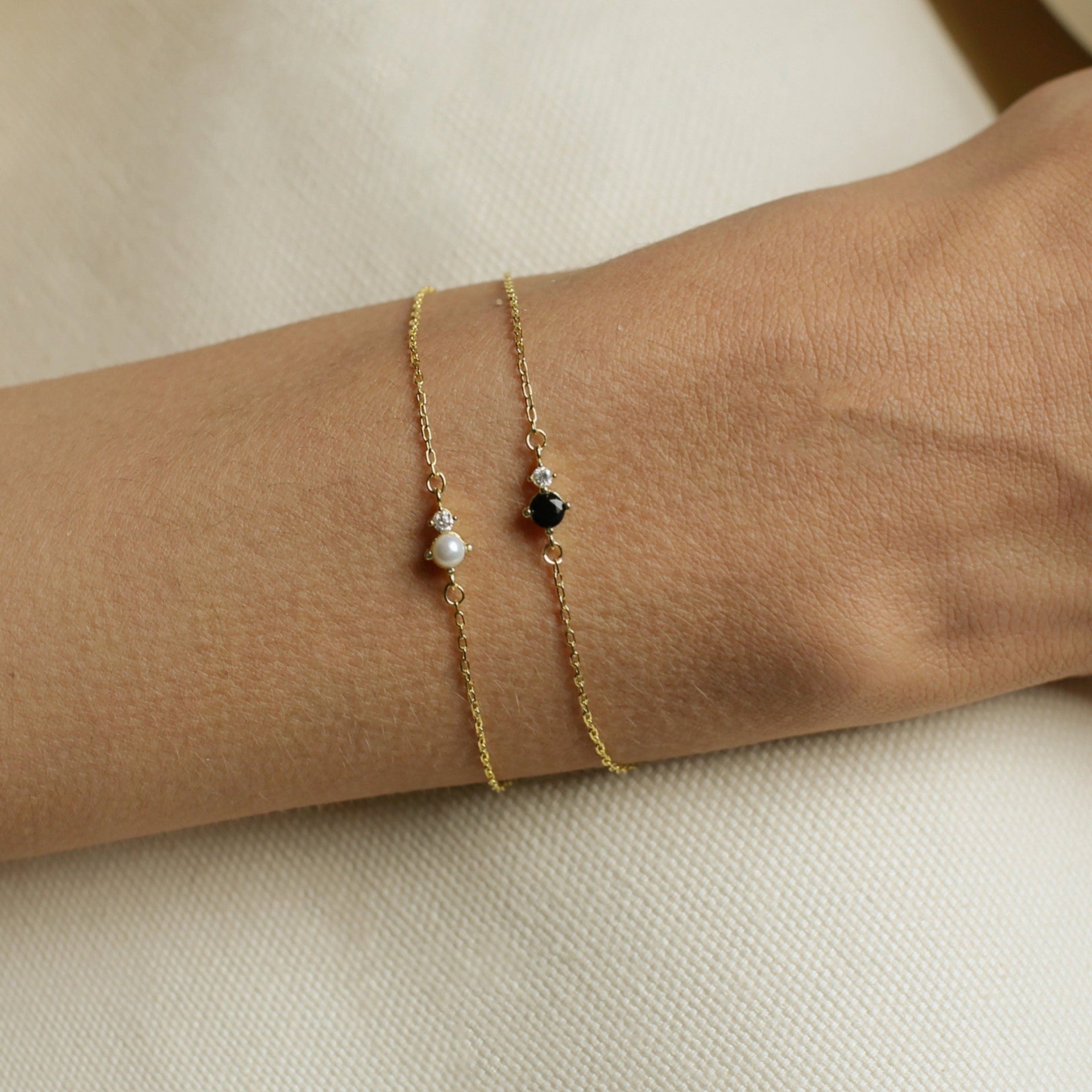 European And American Retro 12 December Flower Bracelet Zircon Birthstone Pendant Bracelet