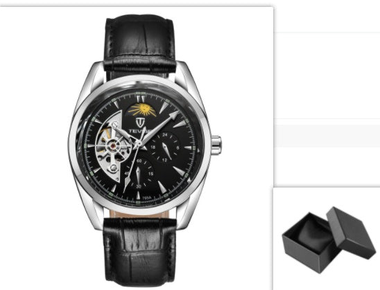 P Katwis Uhren Tourbillon Uhren Männer durchbrechen das Ende der Sterne wasserdichte mechanische Automatikuhren