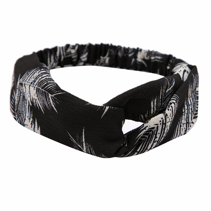 Women's Polka Dot Printed Bohemian Sweet Simple Hair Band