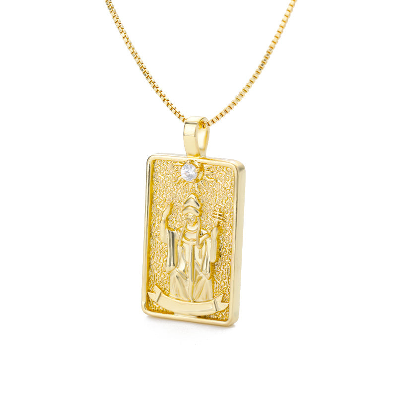European And American Cross-border New Nordic Tarot Pendant