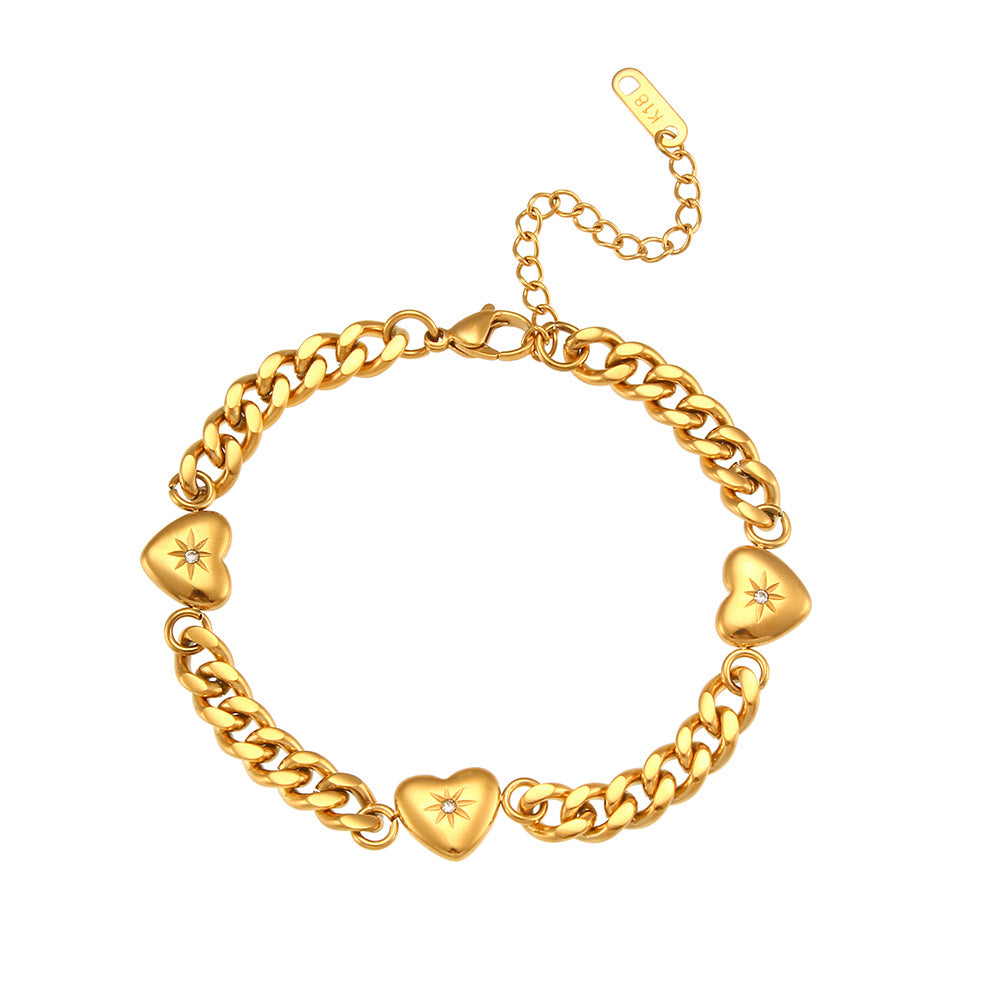 Vintage Fashion Jewelry Stainless Steel Necklace