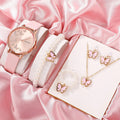 Damen Niedliche Modeuhren-Armband-Set