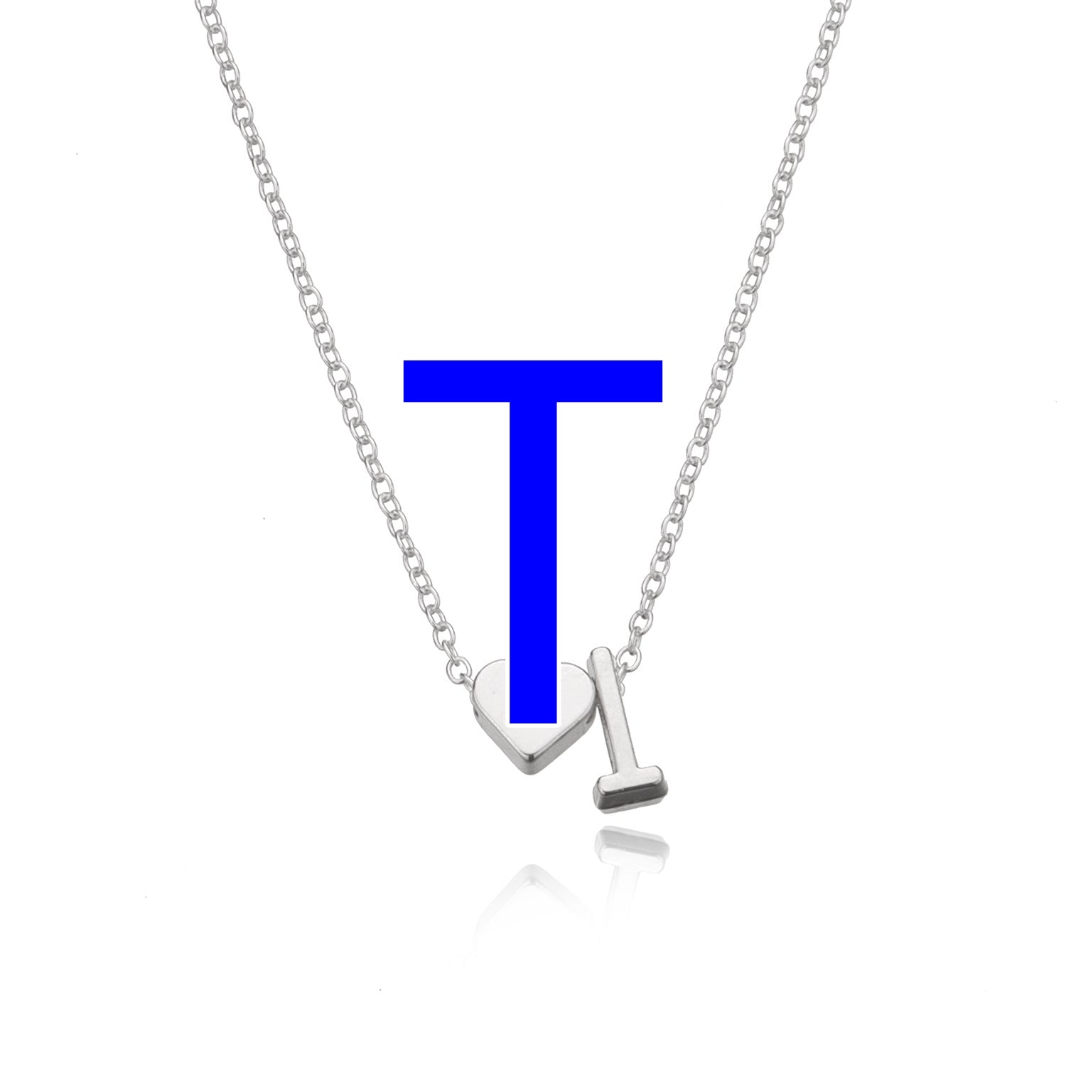 Fashion Exquisite Initial Gold And Silver Clavicle Chain