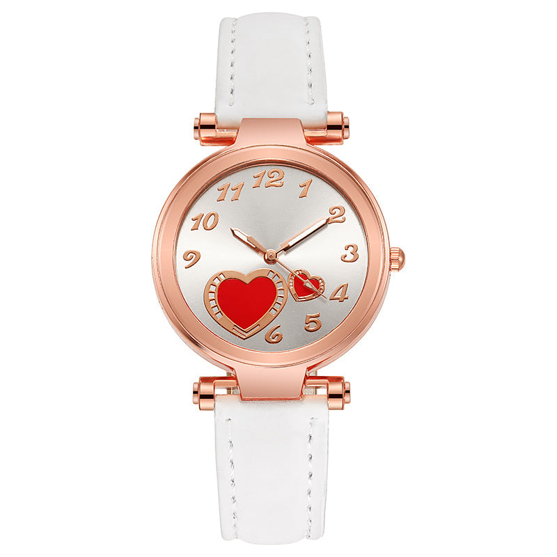 Reloj Retro Love para Mujer con Diseño Sencillo y Original