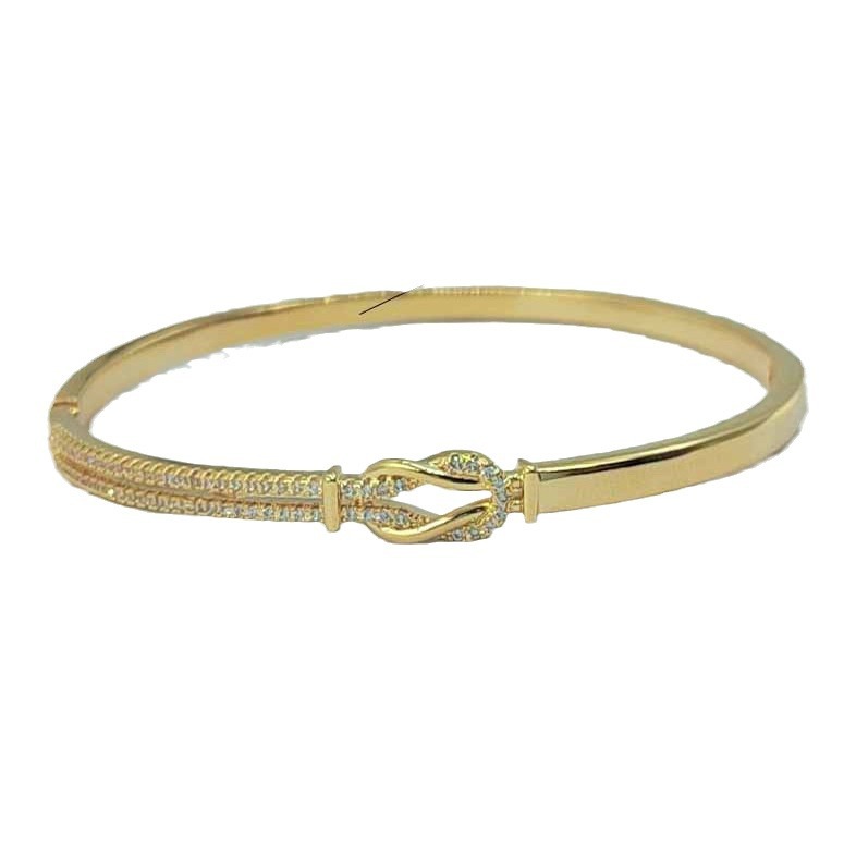 Infinite Symbol Eight Character Knotted Zircon Simple Fashion Bracelet