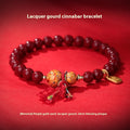 Year Of Birth Big Paint Beads Fu Lu Bracelet