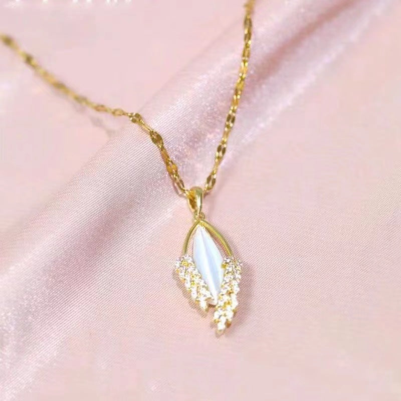 Opal Wheat Necklace Niche Design