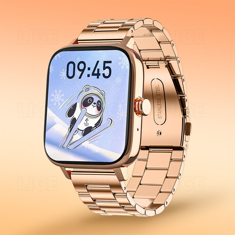 Pulsera ligera impermeable para correr con monitoreo de salud del sueño, reloj deportivo inteligente
