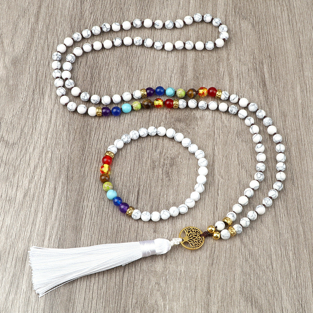Ethnic Style Colorful Alloy Loose Beads Bracelet