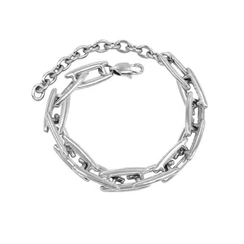 Nicht verblassendes Titan-Stahl-Armband für Herren im fortschrittlichen Design