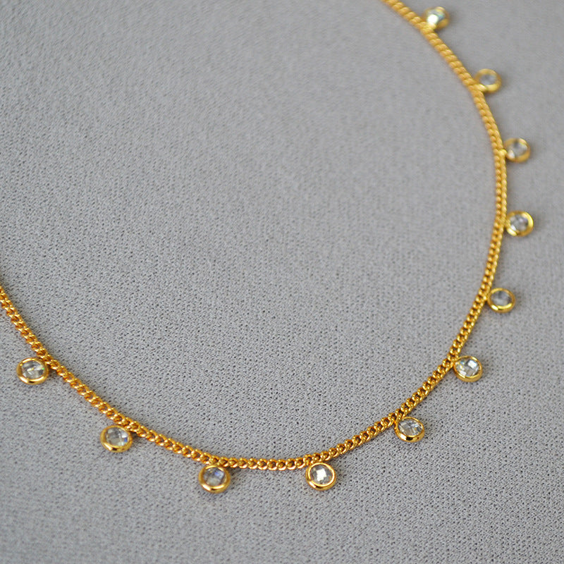 Short Necklace Collarbone Chain Woman