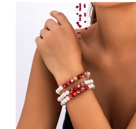 Gothic Perlenkette für Damen