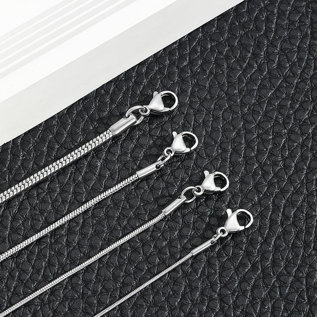 Nischen-Design Schlangenknochen-Kette Titanstahl-Armband für Damen