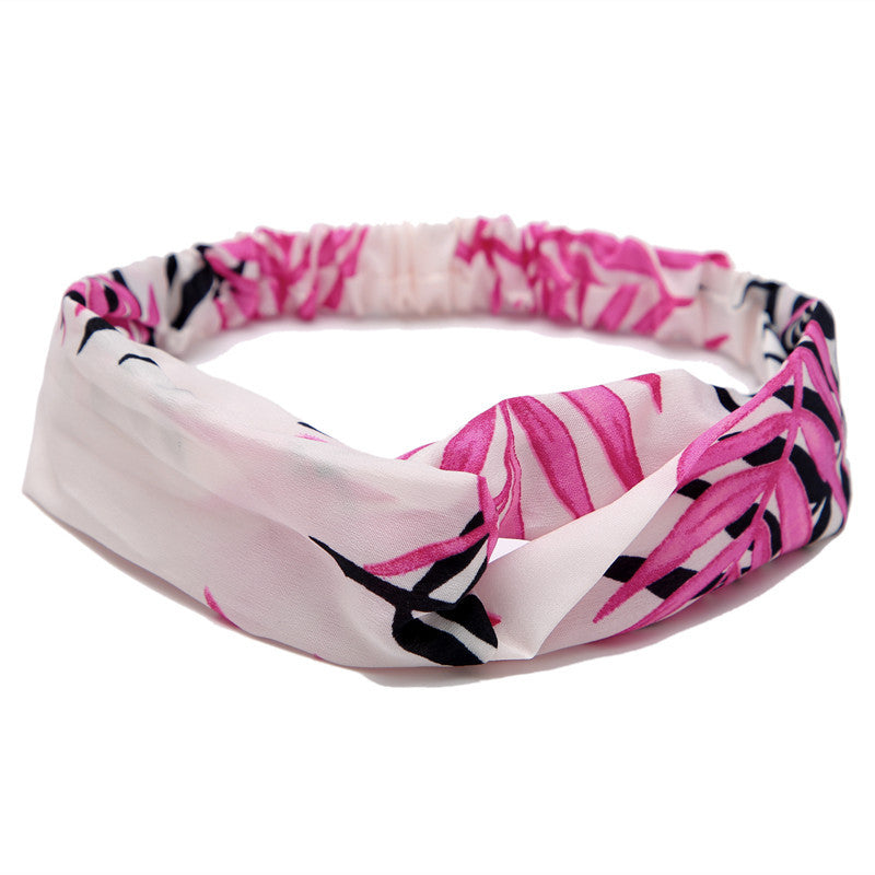 Women's Polka Dot Printed Bohemian Sweet Simple Hair Band
