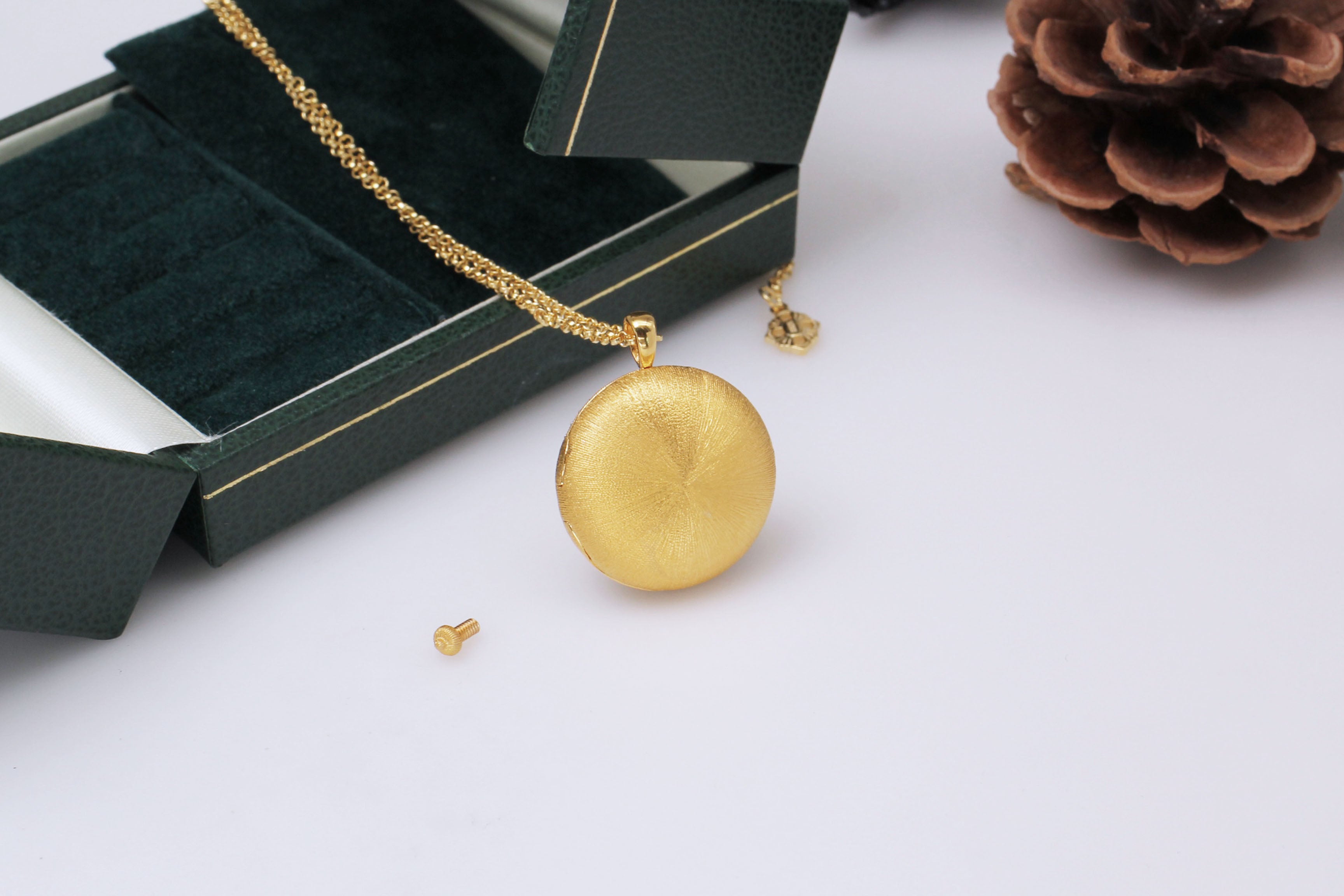 Luxury Custom 925 Silver Plated Photo Clip Necklace