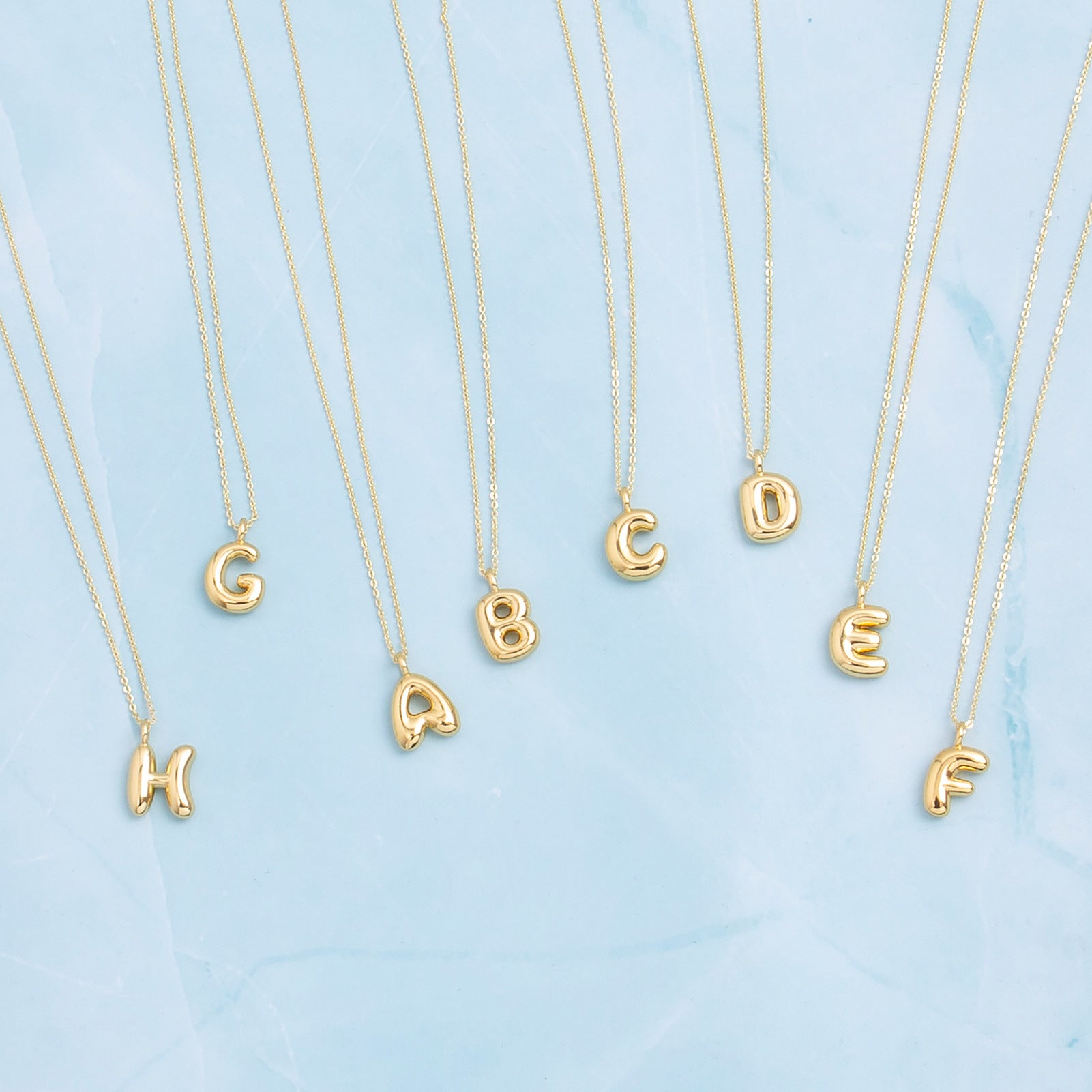 26 English Letter Pendant Letter Necklace