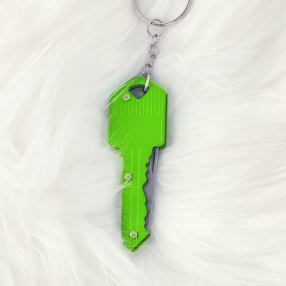 Colgante con mini navaja multiusos EDC