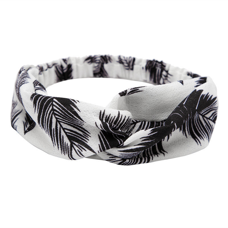 Women's Polka Dot Printed Bohemian Sweet Simple Hair Band