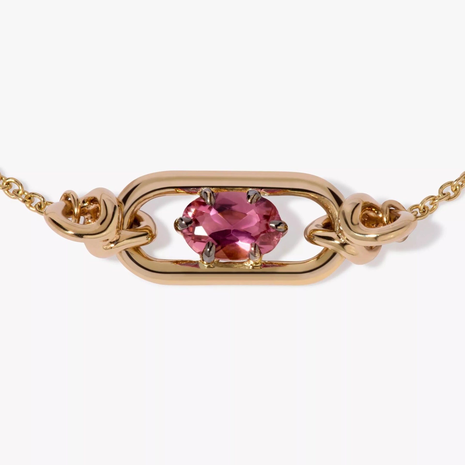 Natural Stone Twelve Birthstone Pendant Bracelet
