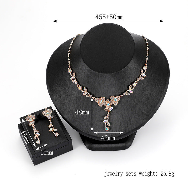 Europäischer und amerikanischer Schmuck Sanhuaye Neues Schmuckset