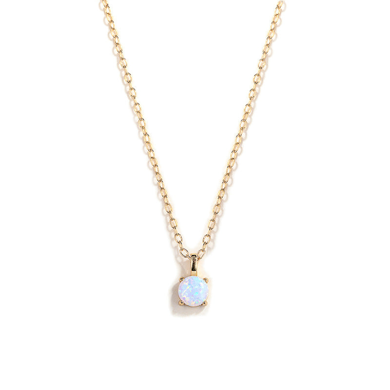 Damen Temperament Mode Opal Leichter Luxus-Anhänger