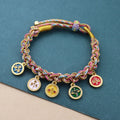 Couple's Red Rope Colorful Wire Carrying Strap